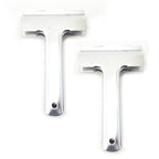Close-up of the metal fabric clamp's jaw teeth