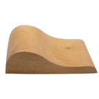 Beech wood strap bending tool for leather crafting.
