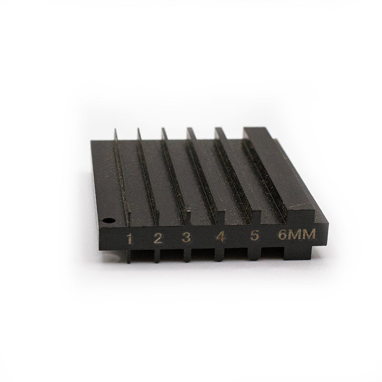 Steel leather edge beveler with rounded groove side