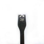 Zipper gear remover tool alongside various zippers
