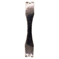 Dual zipper gear remover tool with ergonomic grip for easy use.