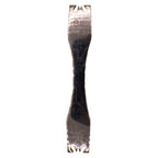 Dual zipper gear remover tool with ergonomic grip for easy use.