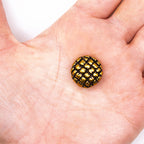 Vintage style metal buttons suitable for clothing accessories