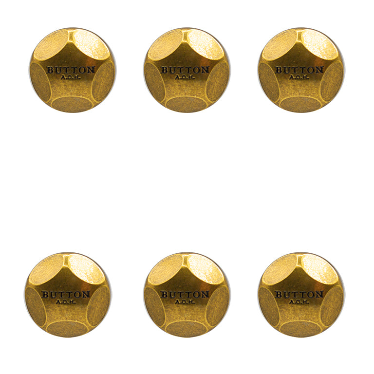 Hxb6244 Vintage Metal Buttons For Clothing – Diy Sewing Accessories For Shirts Coats Sweaters Women’S Garments Decorative Sewing Buttons –