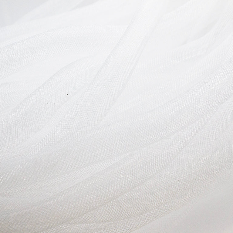 Defective item label on the white trim elastic packaging