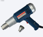 Close-up of the Liwensi LWS-A2 heat gun nozzle and controls