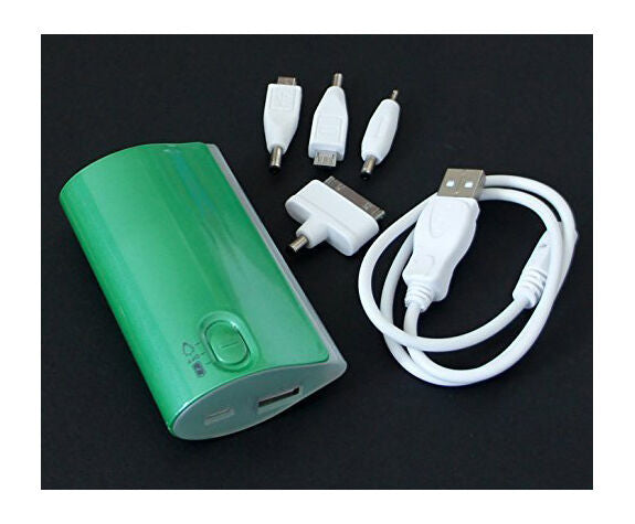 Portable power bank with flashlight feature
