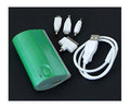 Portable power bank with flashlight feature