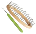 NO.525 peg knitting loom set with base loom and pegs