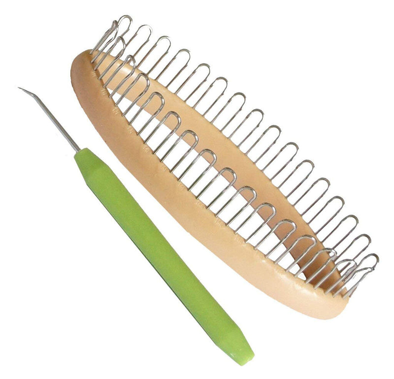 NO.525 peg knitting loom set with base loom and pegs