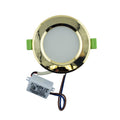 Professional shatter-proof LED ceiling spotlight with a sleek design.