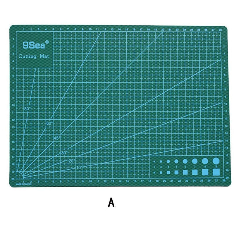 A3 non-slip cutting mat on a work surface