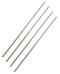 Four pieces of metal spiral boning for corsets