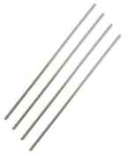 Four pieces of metal spiral boning for corsets