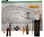 A3 web tool bag filled with essential design tools.