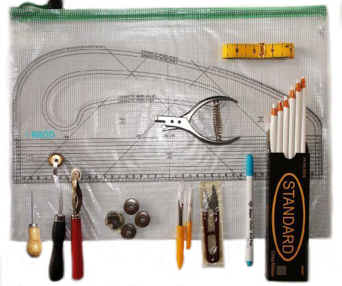 A3 web tool bag filled with essential design tools.