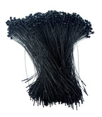 appx 500 pcs per bag (blk 7")