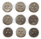 Pack of 15 lead weights, each 28mm in diameter for crafting.