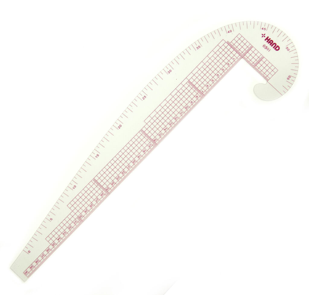 Flexible multi-purpose clothes ruler for pattern making