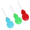 Economy colourful needle threaders in assorted colours.