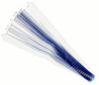 Pack of 10 adjustable shirt collar supports in clear packaging.
