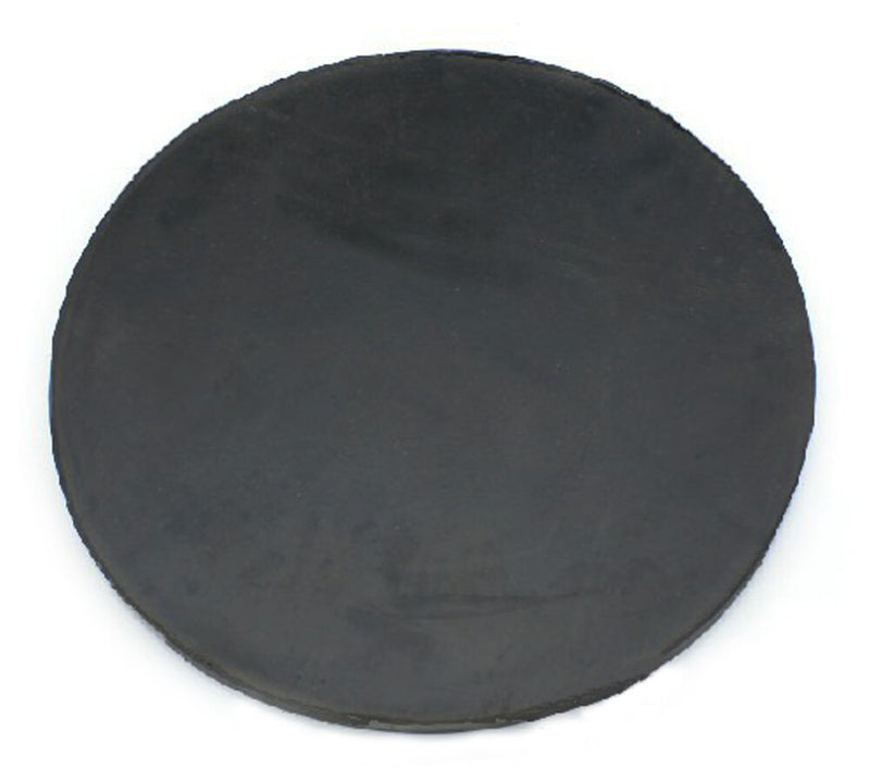 Two round black mats suitable for GSM fabric cutting tools.