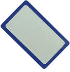 Magnetic Badge RBD Blue Strong Write On Name Holder Plate 50x30 mm - Pack of 8