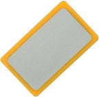 Magnetic Badge RBD Yellow Strong Write On Name Holder Plate 50x30 mm - Pack of 8
