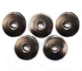 Set of 3 lockstitch bobbins for sewing machines.