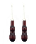 Two 5" stitching awls suitable for leather and canvas work.