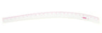 Close-up of the 24-inch curve ruler used for tailoring and dressmaking.