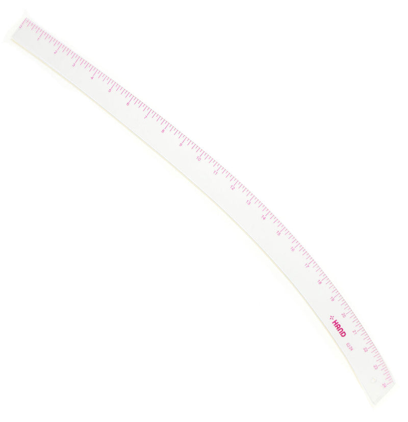 Vary Form Curve Ruler showing flexible design for pattern making.