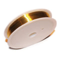 A Roll of Fine Bead Craft Gold Wire, Size 0.3mm