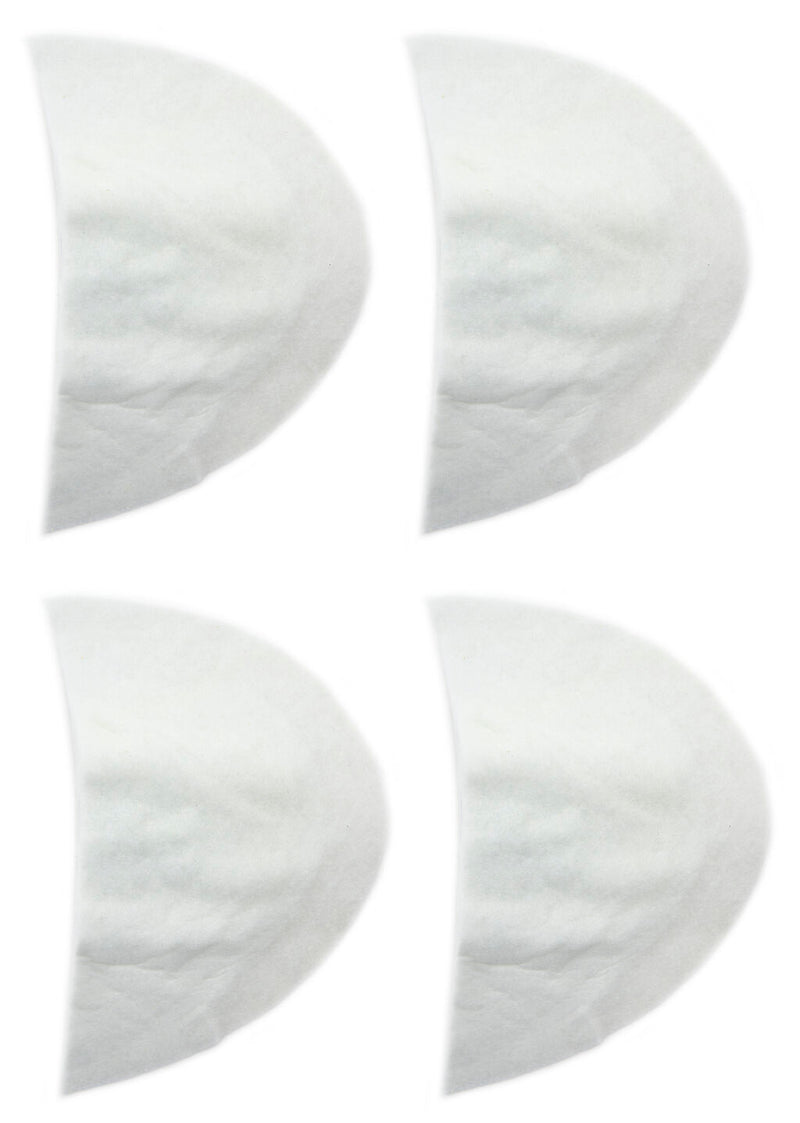 Two pairs of white men's shoulder pads, Style BQ-22.