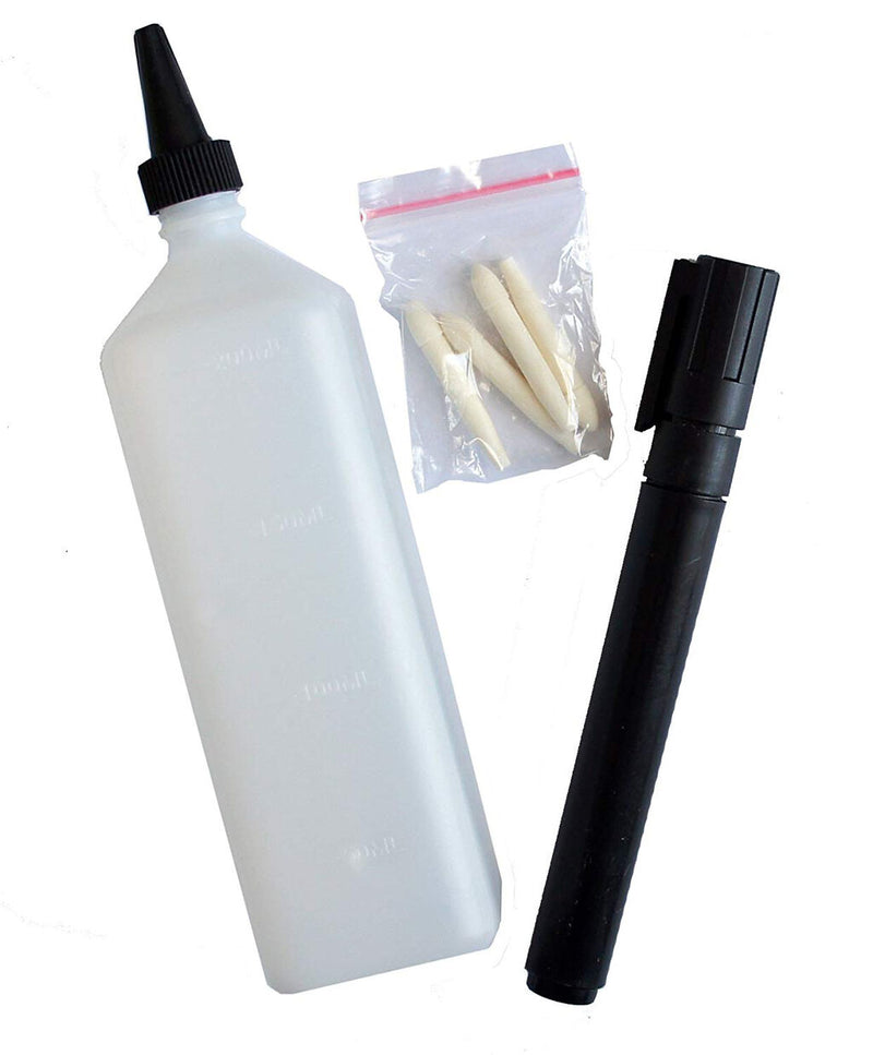 Silver Mark Pen Stain Remover with refill bottle