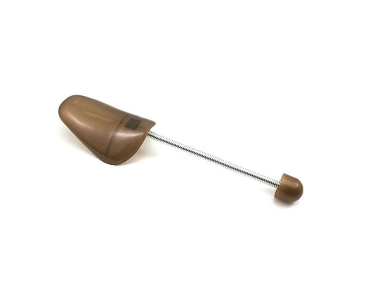 Shoe stretchers in use, showing improved shoe comfort