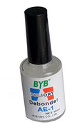 AE-1 Skin Glue Remover 10ml bottle on a wooden surface.