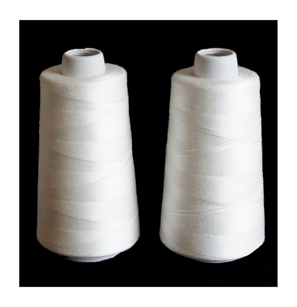 pack of 2 (under stitching 20s/2 white 2 ply 1600m)