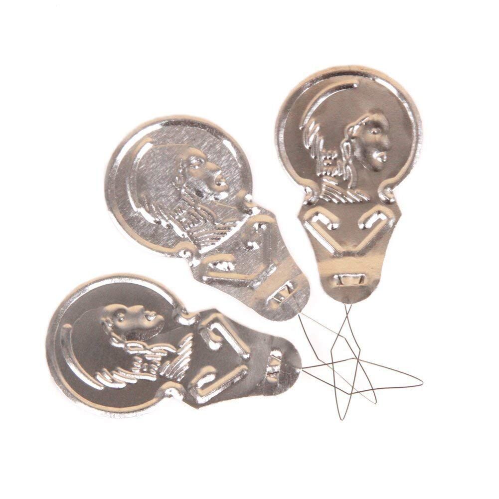 Pack of 40 metal needle threaders for sewing
