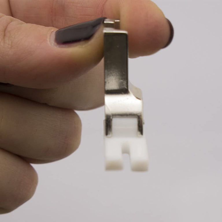 T350 Teflon foot attached to an industrial sewing machine