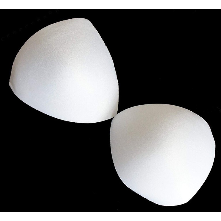 L-R Angle XL White Comfortable Replacement Bra Pads/Inserts - 2 Pairs L-R Angle XL White Comfortable Replacement Bra Pads/Inserts - 2 Pairs