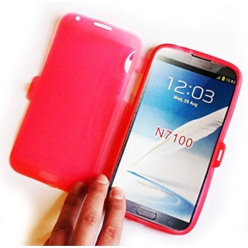 Samsung Galaxy Note 2 (N7100) Plastic Colourful Flip C-Thru Protective Case - Buy 1 Get 1 Free