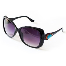 6202 Ladies Fashionable Assorted Colours Sunglasses UV400 - Pack of 2