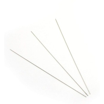 Bead Easy, Extra Thin/ Fine Long Beading Hand Sewing Needles X3, 10cm/4