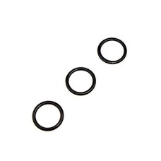HAND Metal O Shape Lingerie Rings 1.3 cm Diameter, Takes Straps up to 1 cm Width, Pack of Approx 50 (11 g) Black Plastic Coating