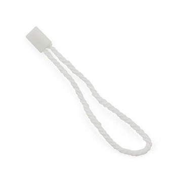 HAND Hang Tags White Easy and Fast to Attach with a Nylon String Round Snap Lock - 17cm - 1000pcs HAND Hang Tags White Easy and Fast to Attach with a Nylon String Round Snap Lock - 17cm - 1000pcs