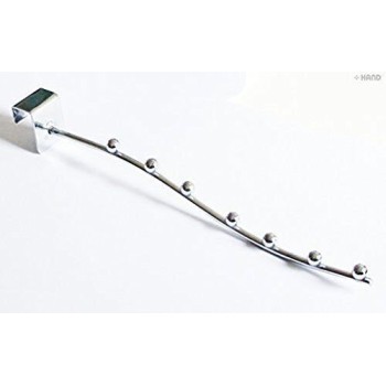 30cm 7 Ball Sloping Display Arm for Slatwall - pack of 3 (SRM17)