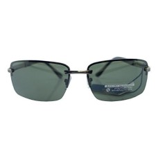 HAND 1358 G15 Polarised Gunmetal, Black & Grey Unisex HD Sunglasses with Hydrophobic Anti-Reflective Lenses - Width at Temples 138 mm - 100% UV400 protection