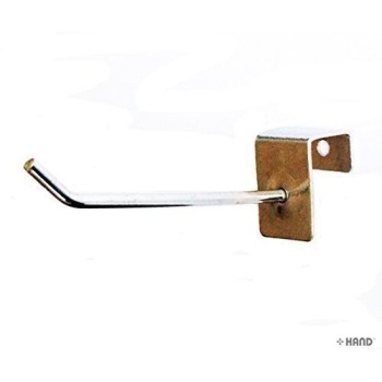 10cm Slatwall Euro Hooks - Arm Retail Shop Display - pack of 5 (SRM04)