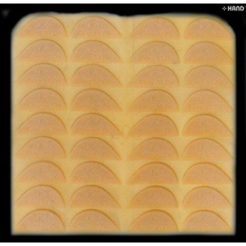 805 Tan Shoe Rubber Repair Heel Sole Sheet - 18 Pairs a Sheet